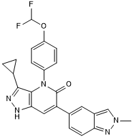 Potent MAT2a (methionine adenosyltransferase 2a) inhibitor