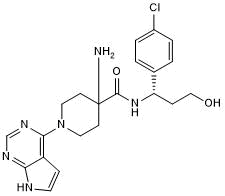 Potent pan-AKT inhibitor