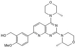 Highly potent and selective mTOR inhibitor