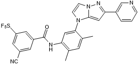 Potent Tie2 inhibitor