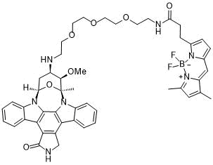 Fluorescent probe targeting kinases; kinase tracer for TR-FRET assays