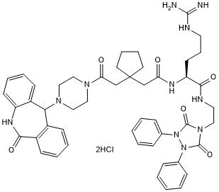 Potent, selective and competitive non-peptide NPY Y2 receptor antagonist; active in vivo