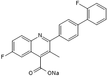 Potent and selective DHODH inhibitor