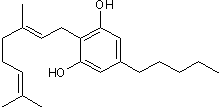 Cannabinoid receptor partial agonist