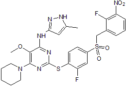 High affinity and selective PLK4 inhibitor