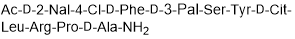 Potent GnRH receptor antagonist