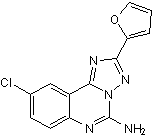 Potent adenosine receptor antagonist