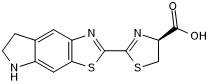 Synthetic luciferase substrate; brain penetrant; displays NIR emission