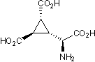 Highly potent group II mGlu agonist; also NMDA agonist