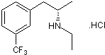 5-HT reuptake inhibitor; also stimulates 5-HT release