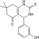 Inhibitor of mitotic motor kinesin Eg5