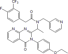 Potent and selective CXCR3 antagonist