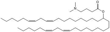 Component of lipid nanoparticles (LNPs); ionizable cationic lipid