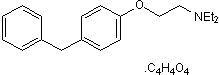 Inhibitor of histamine binding at the intracellular binding site
