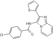 Positive allosteric modulator of GABAA receptors; displays subunit selectivity