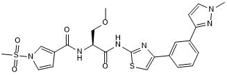 Potent SMARCA2/4 inhibitor