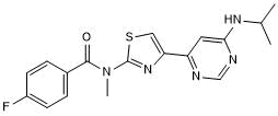 Potent and selective negative allosteric modulator of mGlu1 receptors