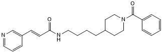 Potent and non-competitive NAMPT inhibitor; induces apoptosis and autophagy