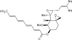 Methionine aminopeptidase-2 inhibitor; antiangiogenic