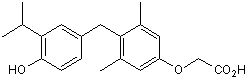 High affinity thyroid receptor &#945; (TR&#945;) and TR&#946; agonist; thyromimetic