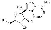 Viral RNA-dependent RNA polymerase (RdRP) inhibitor; broad spectrum antiviral nucleotide