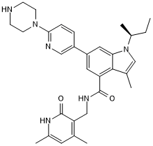 Very high affinity and selective EZH2 inhibitor