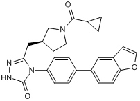 Potent human fatty acid synthase (hFASN) inhibitor