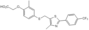 Potent and selective PPAR&#948; agonist