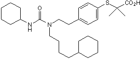 Highly selective, potent PPAR&alpha; agonist. Orally active