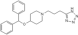 Human hematopoietic prostaglandin D synthase (H-PGDS) inhibitor