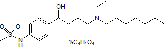 Blocks IKr, hERG and L-type Ca2+ channels; class III antiarrhythmic