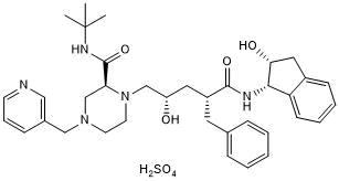 Potent and selective HIV-1 and HIV-2 protease inhibitor