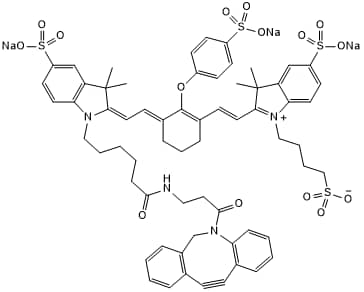 Near-infared dye (reactive group DBCO)