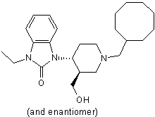 Potent and selective NOP antagonist