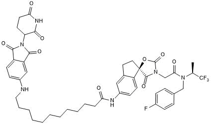 Potent and selective EP300 Degrader