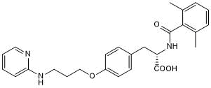 Potent and selective &#945;5&#946;1 integrin inhibitor