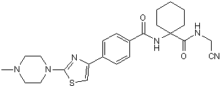 Potent cathepsin K inhibitor