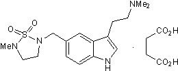 Selective 5-HT1D agonist
