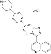 Potent and selective ALK2 and ALK3 inhibitor; inhibits BMP4 signaling; promotes neural induction of hPSCs