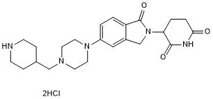 Cereblon ligand with terminal piperidine for onward chemistry