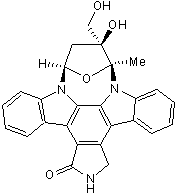 JAK2, FLT3 and TrkA inhibitor; also inhibits AurA and AurB