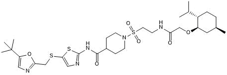 Selective HyT-based degrader of the CDK9-cyclin T1 complex