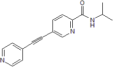 Potent and selective positive allosteric modulator of mGlu5 receptors