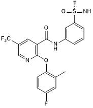 Potent and selective state-independent inhibitor of NaV1.8 sodium channels