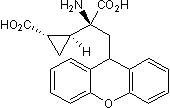 Highly potent and selective group II mGlu antagonist