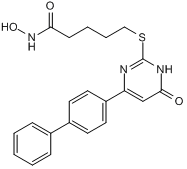 Potent class I and IIb HDAC inhibitor