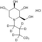 Deuterated miglustat (Cat. No. 3117)