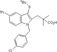 Inhibitor of 5-lipoxygenase-activating protein (FLAP)