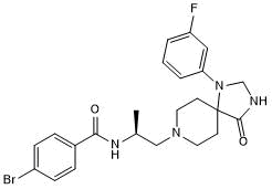 Potent inhibitor of PLD1 and PLD2; CNS penetrant