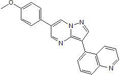 Potent and selective ALK1 and ALK2 inhibitor